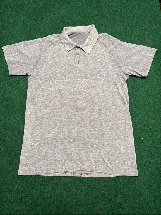 lululemon athletica Other - Men's Grey Lululemon Polo Shirt - Athletic Performance